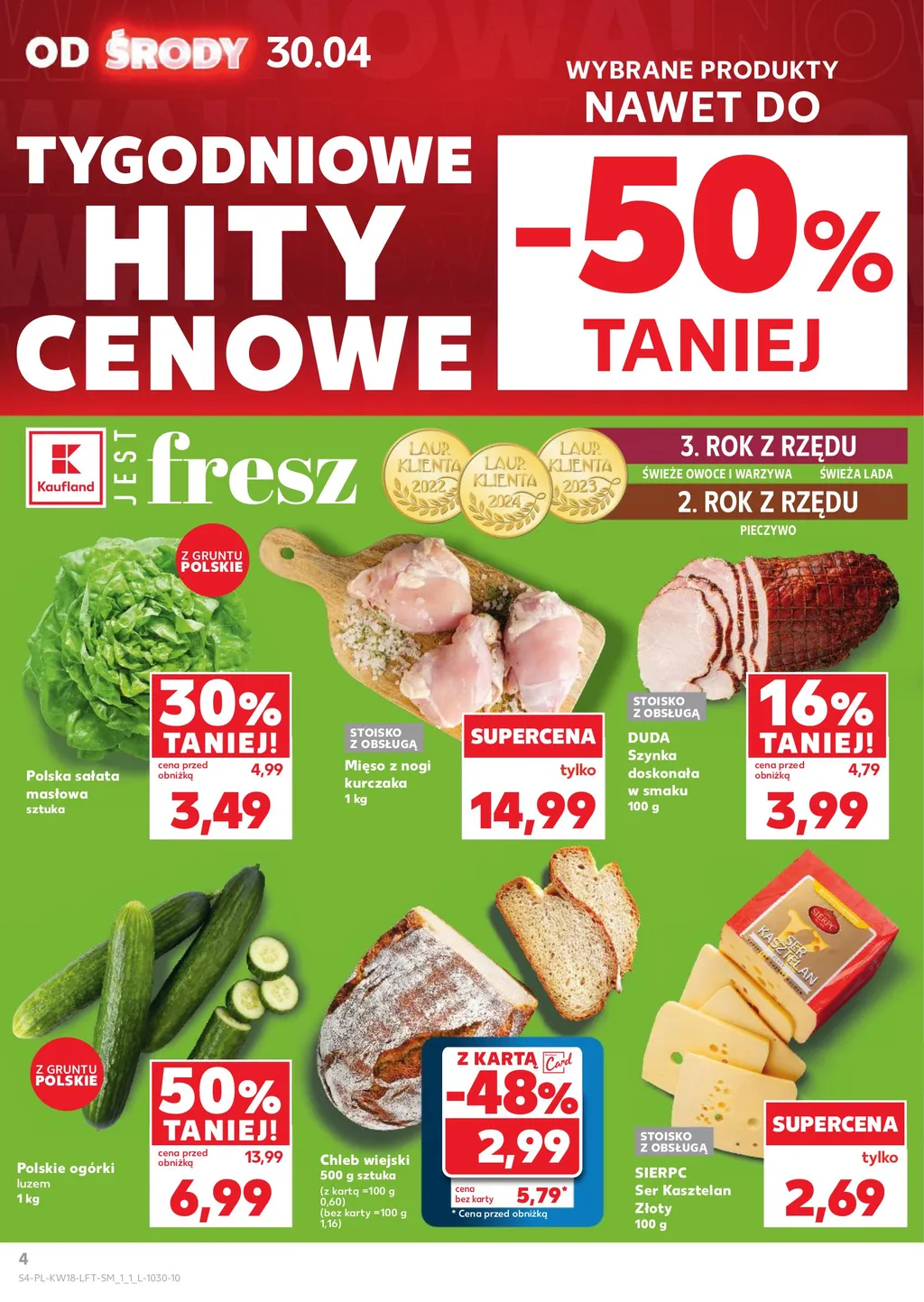 Kaufland Gazetka od 30.04.2025 (środa)