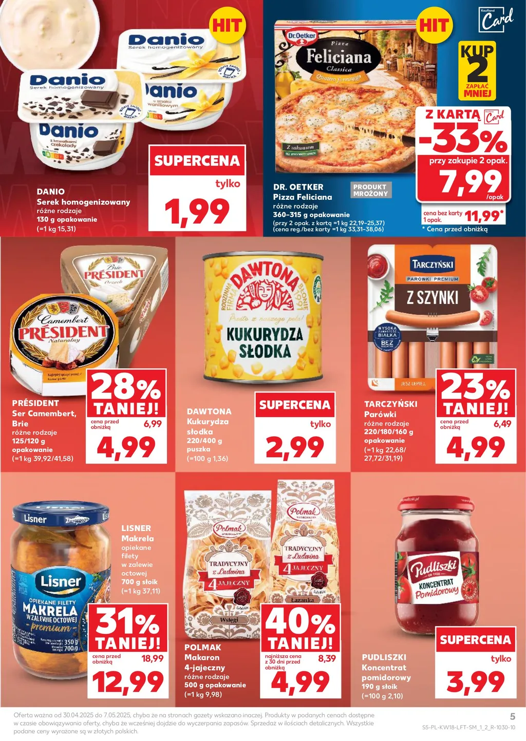 Kaufland Gazetka od 30.04.2025 (środa)