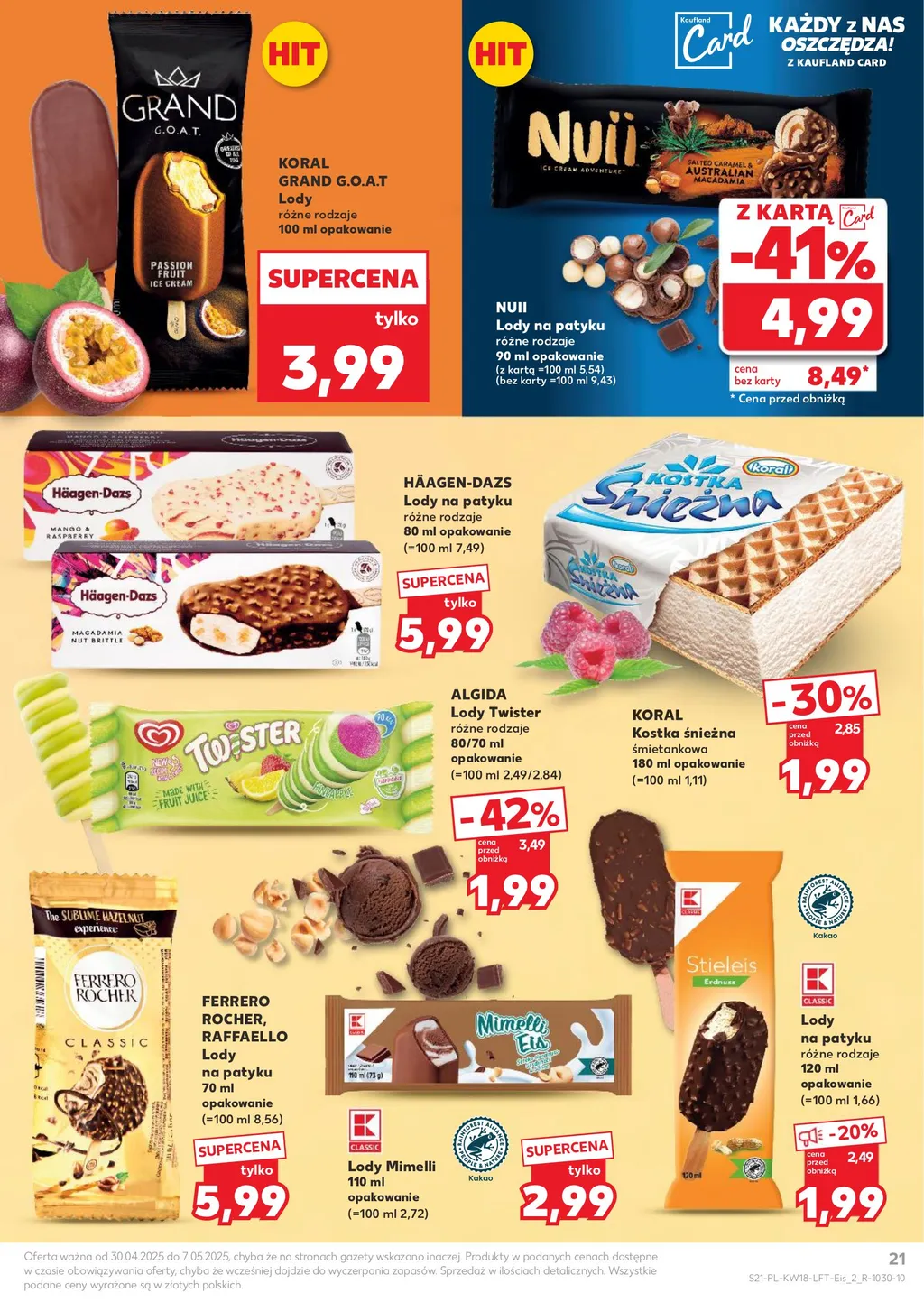 Kaufland Gazetka od 30.04.2025 (środa)