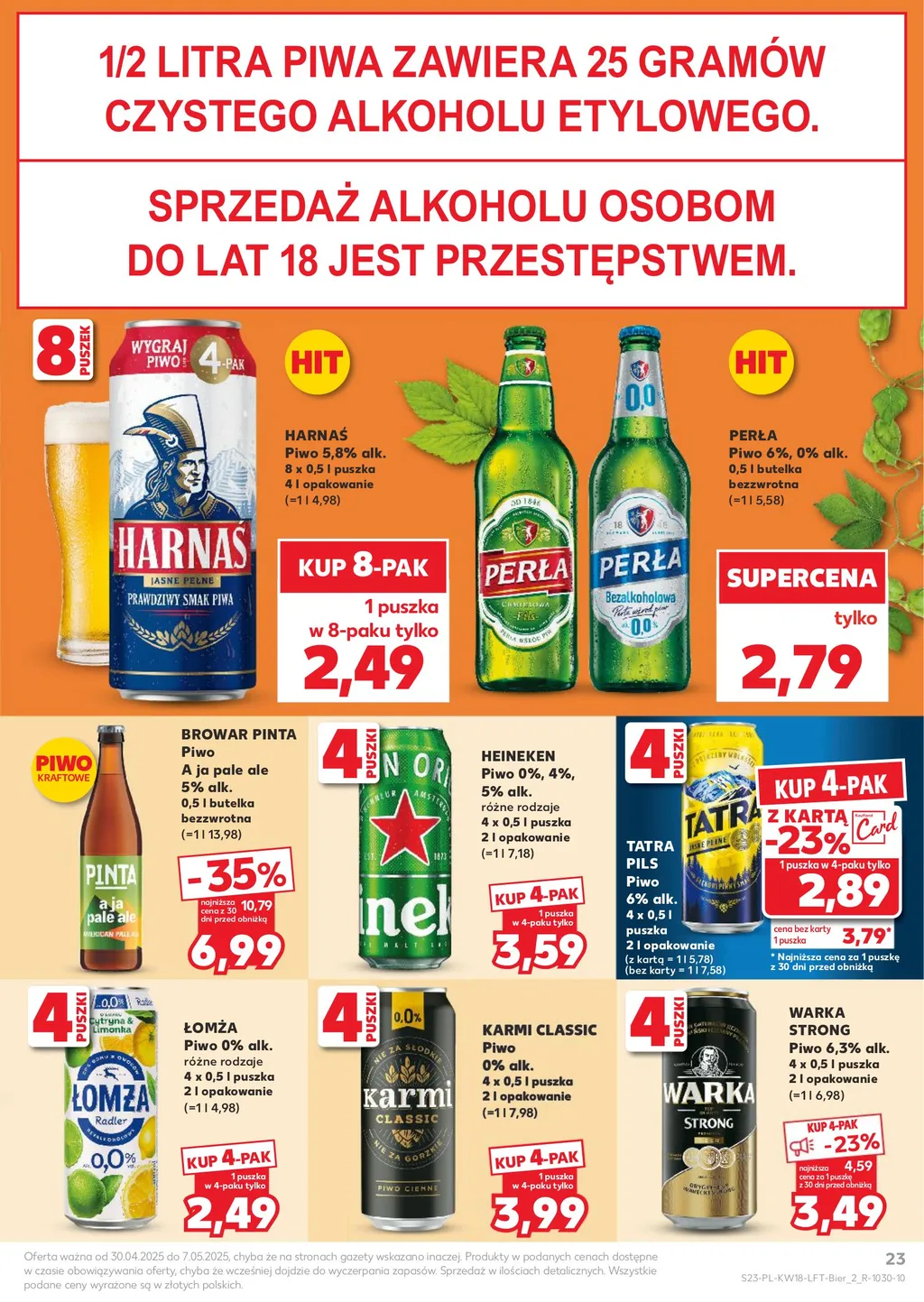 Kaufland Gazetka od 30.04.2025 (środa)