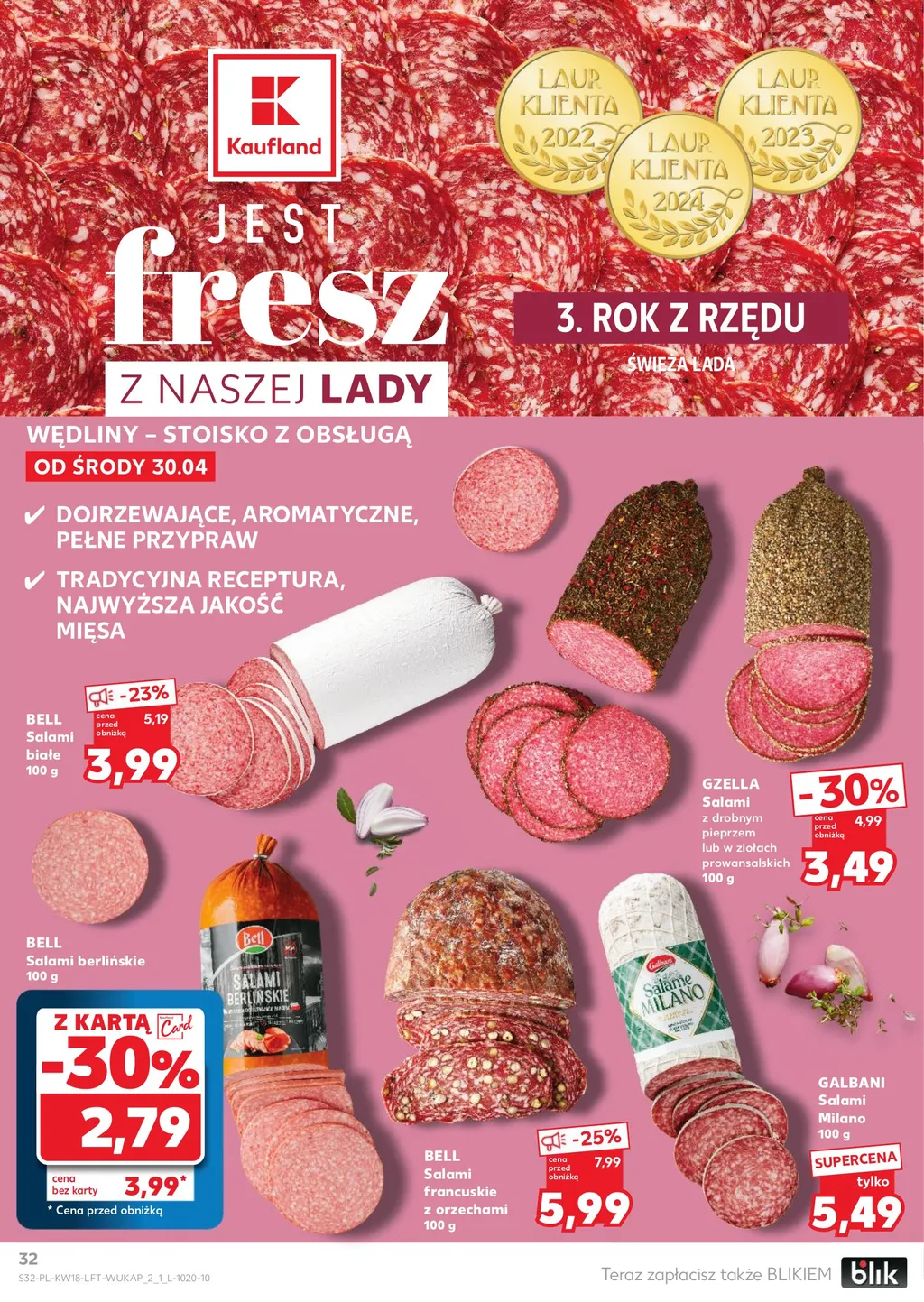 Kaufland Gazetka od 30.04.2025 (środa)