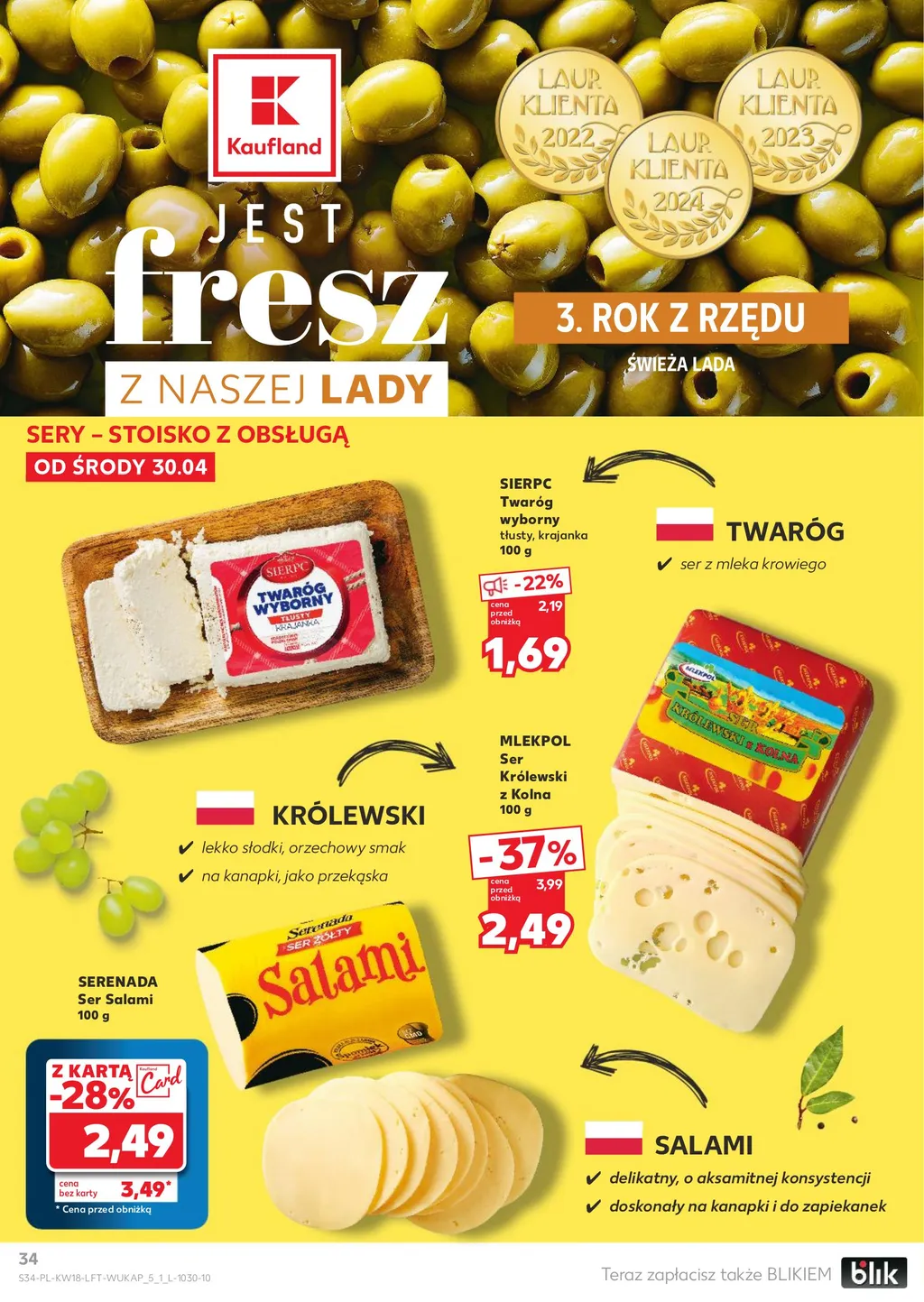 Kaufland Gazetka od 30.04.2025 (środa)