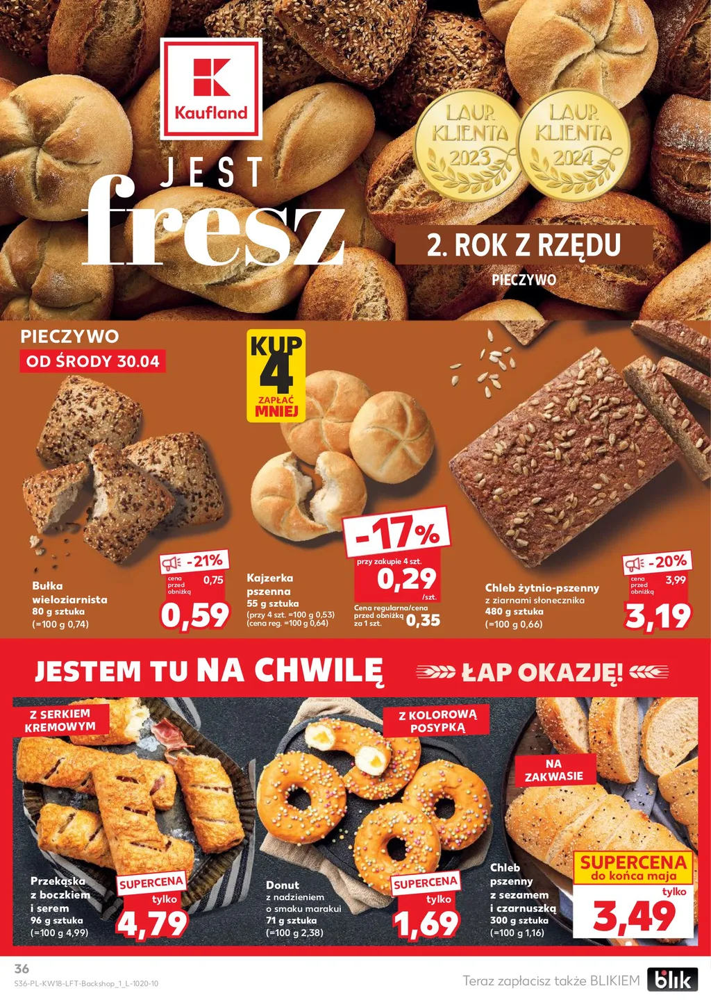 Kaufland Gazetka od 30.04.2025 (środa)