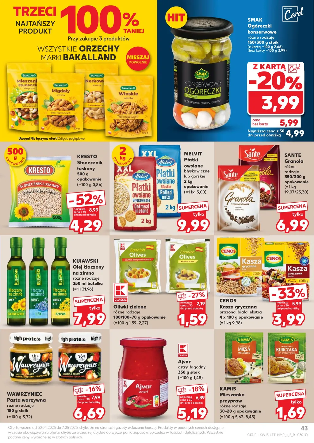 Kaufland Gazetka od 30.04.2025 (środa)