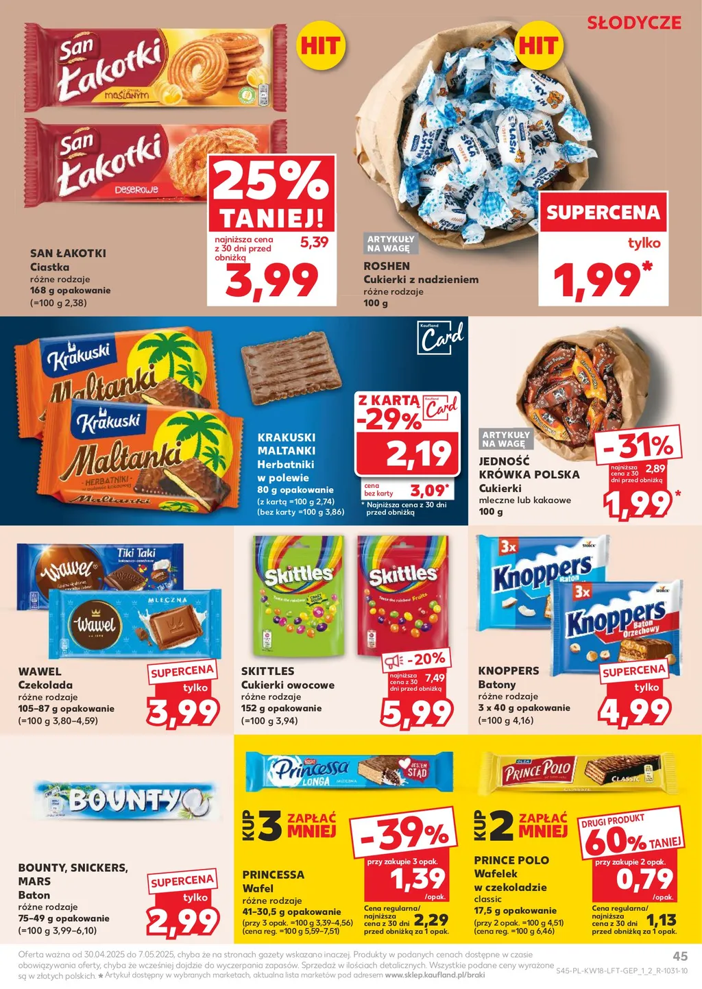 Kaufland Gazetka od 30.04.2025 (środa)