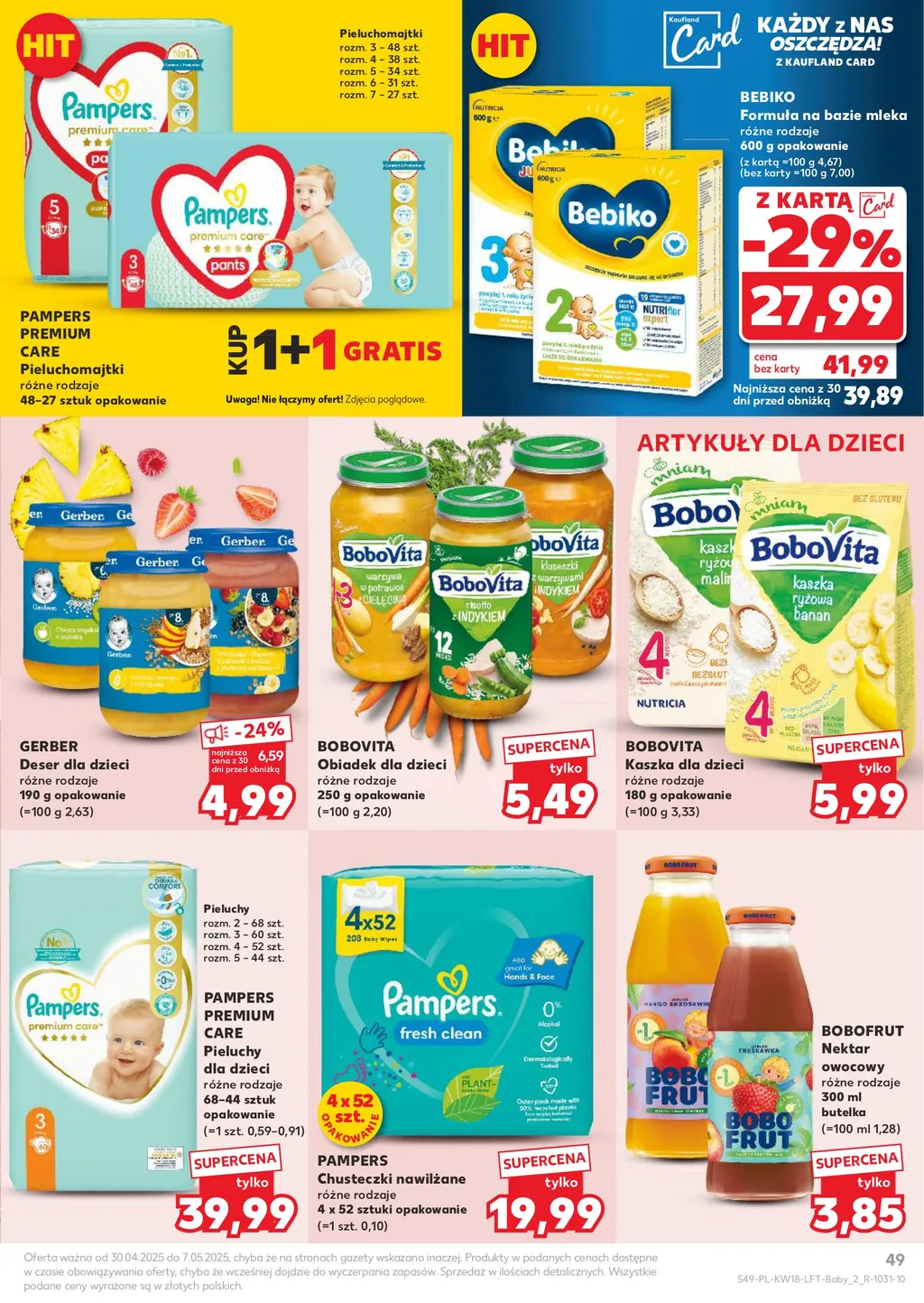 Kaufland Gazetka od 30.04.2025 (środa)