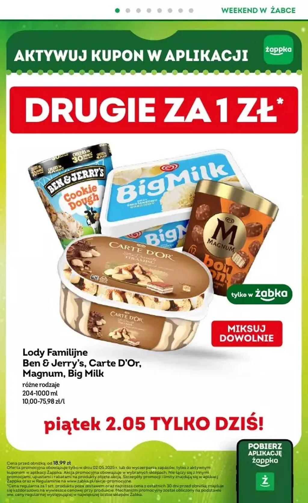 Żabka Ulotka 