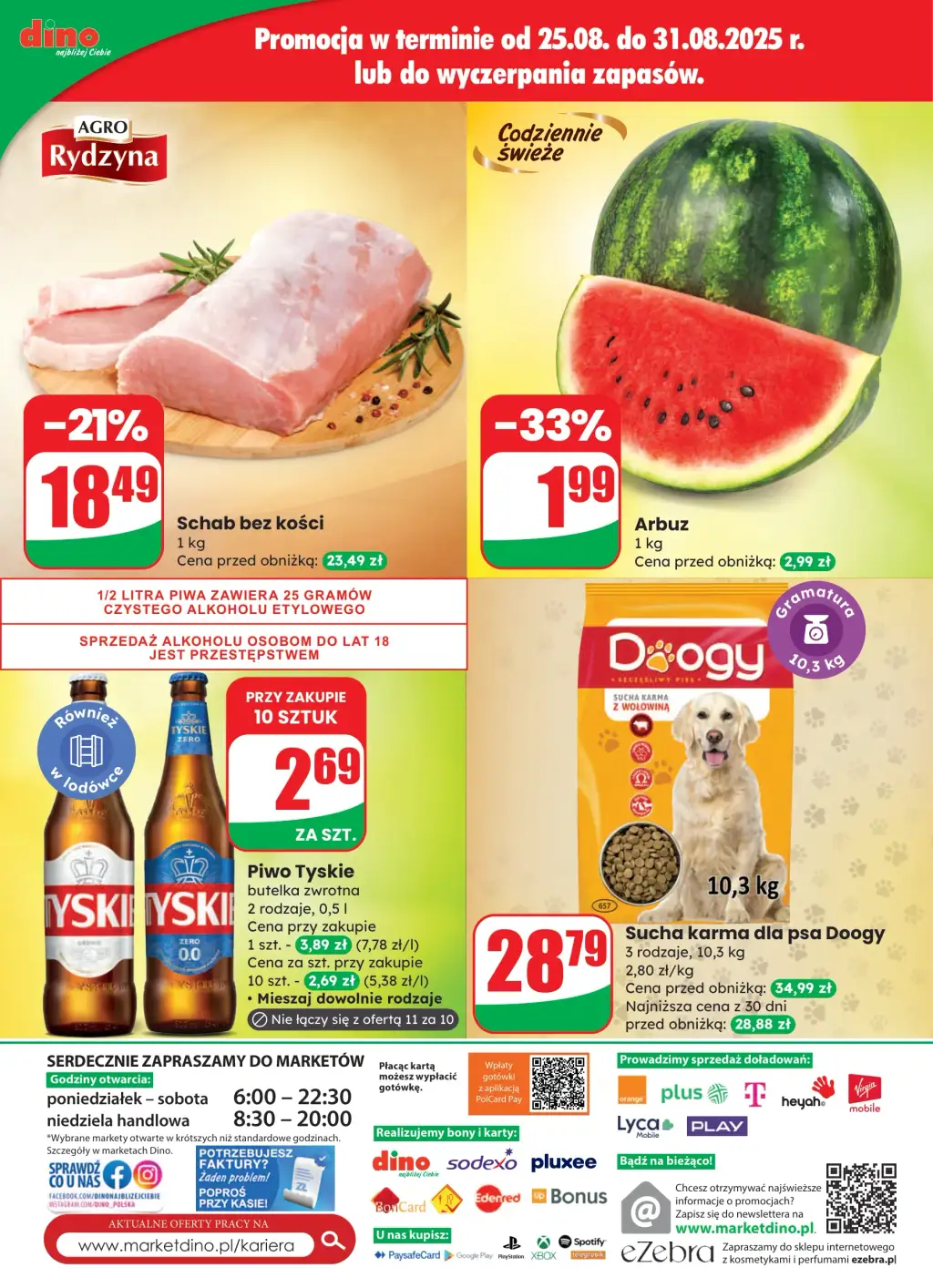 Gazetka Dino od 27.08.2025 do 02.09.2025 - Strona 1