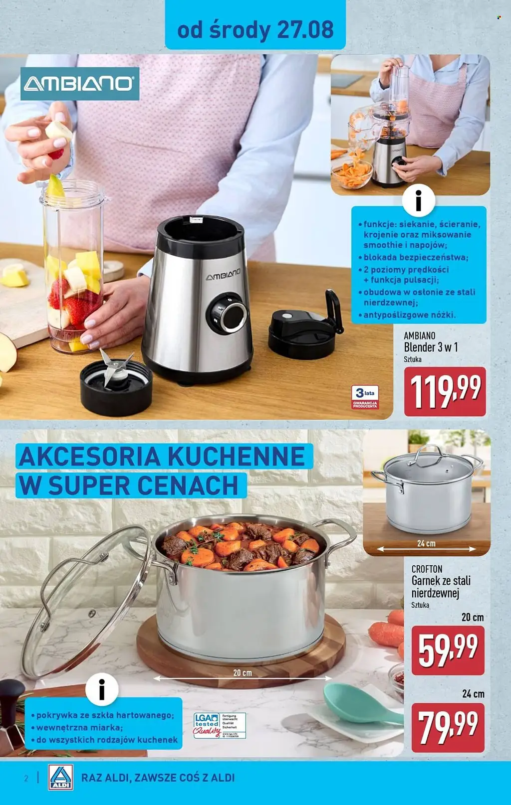 ALDI Gazetka od 27 sierpnia 2025 - Strona 2