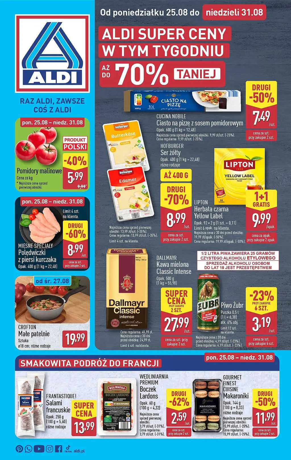 ALDI Gazetka od 25 sierpnia 2025 Super ceny - Strona 1