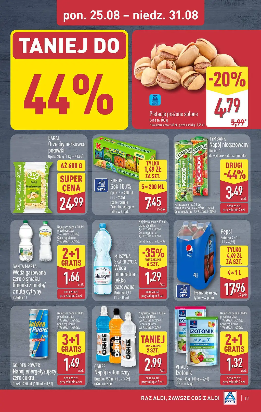 ALDI Gazetka od 25 sierpnia 2025 Super ceny - Strona 1