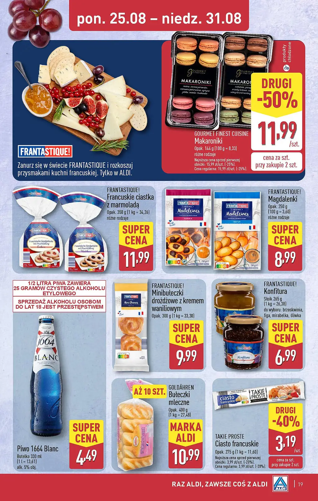 ALDI Gazetka od 25 sierpnia 2025 Super ceny - Strona 1