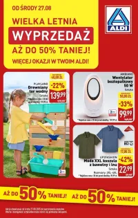 ALDI Gazetka od 27 sierpnia 2025 Wielka Letnia