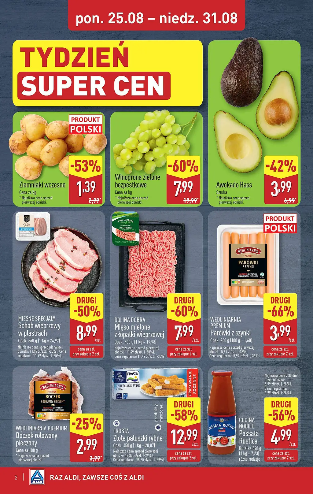 ALDI Gazetka od 28 sierpnia 2025 Weekendowe Super Ceny w Aldi - Strona 2