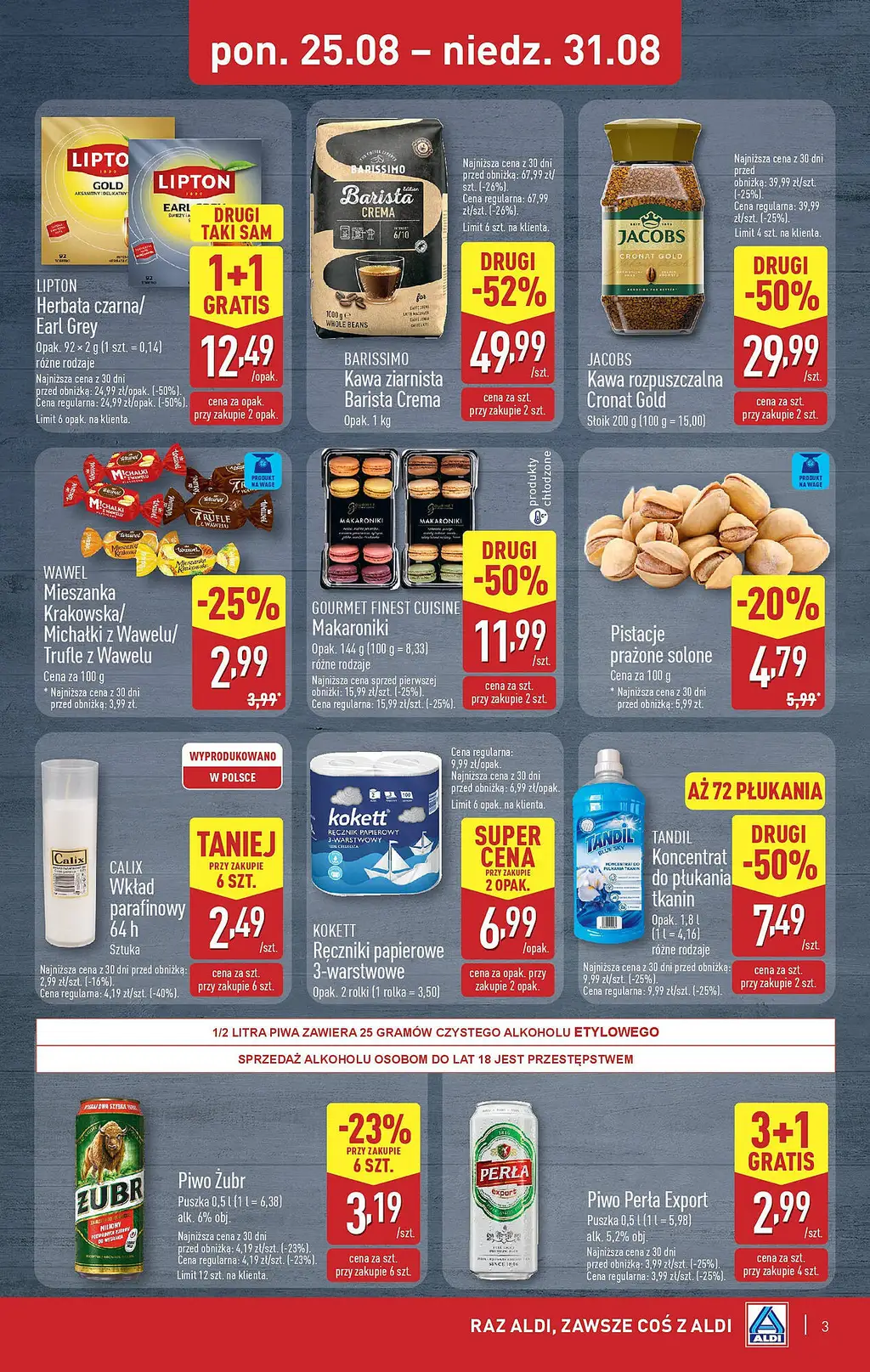 ALDI Gazetka od 28 sierpnia 2025 Weekendowe Super Ceny w Aldi - Strona 1