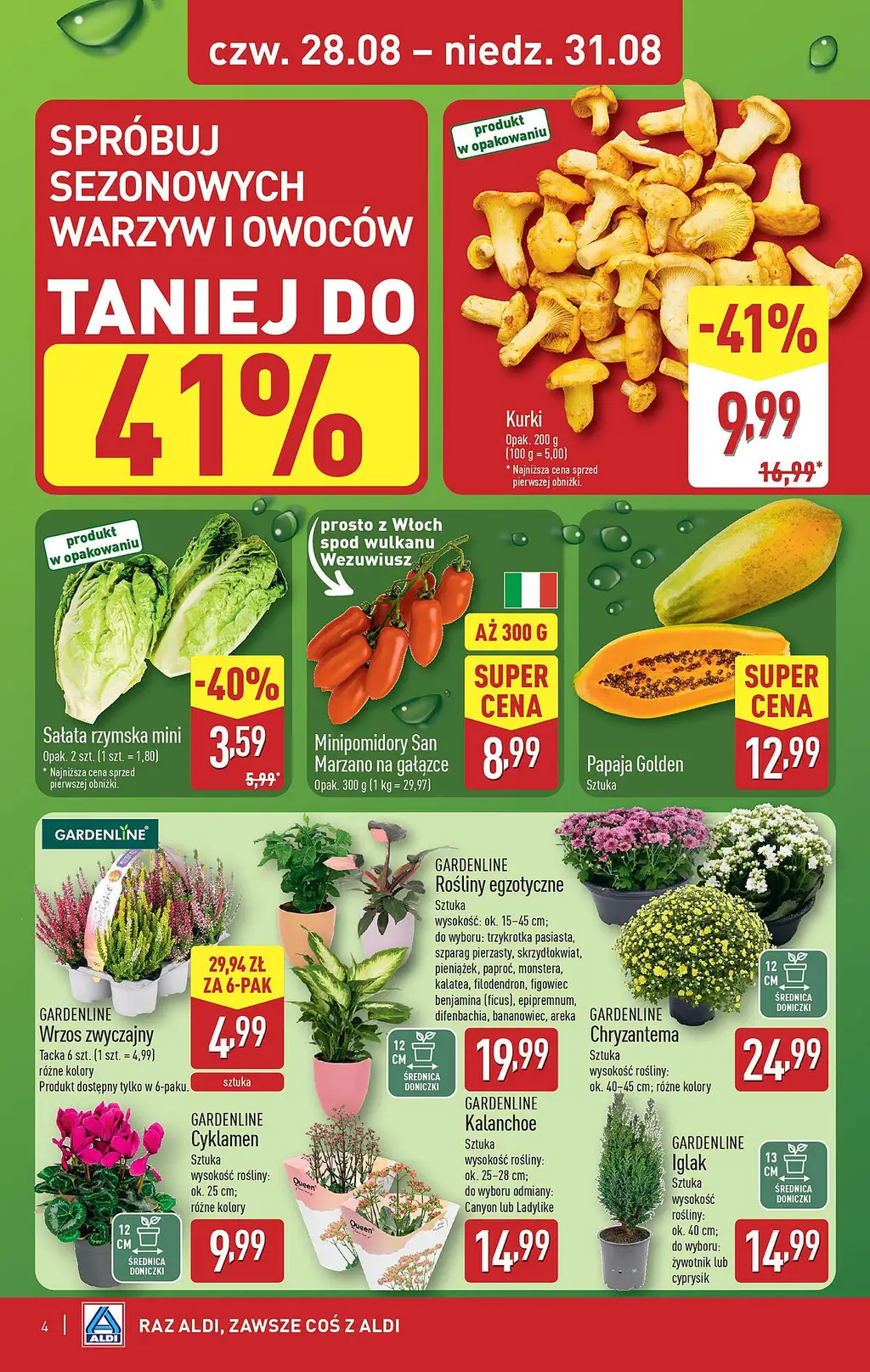 ALDI Gazetka od 28 sierpnia 2025 Weekendowe Super Ceny w Aldi - Strona 2