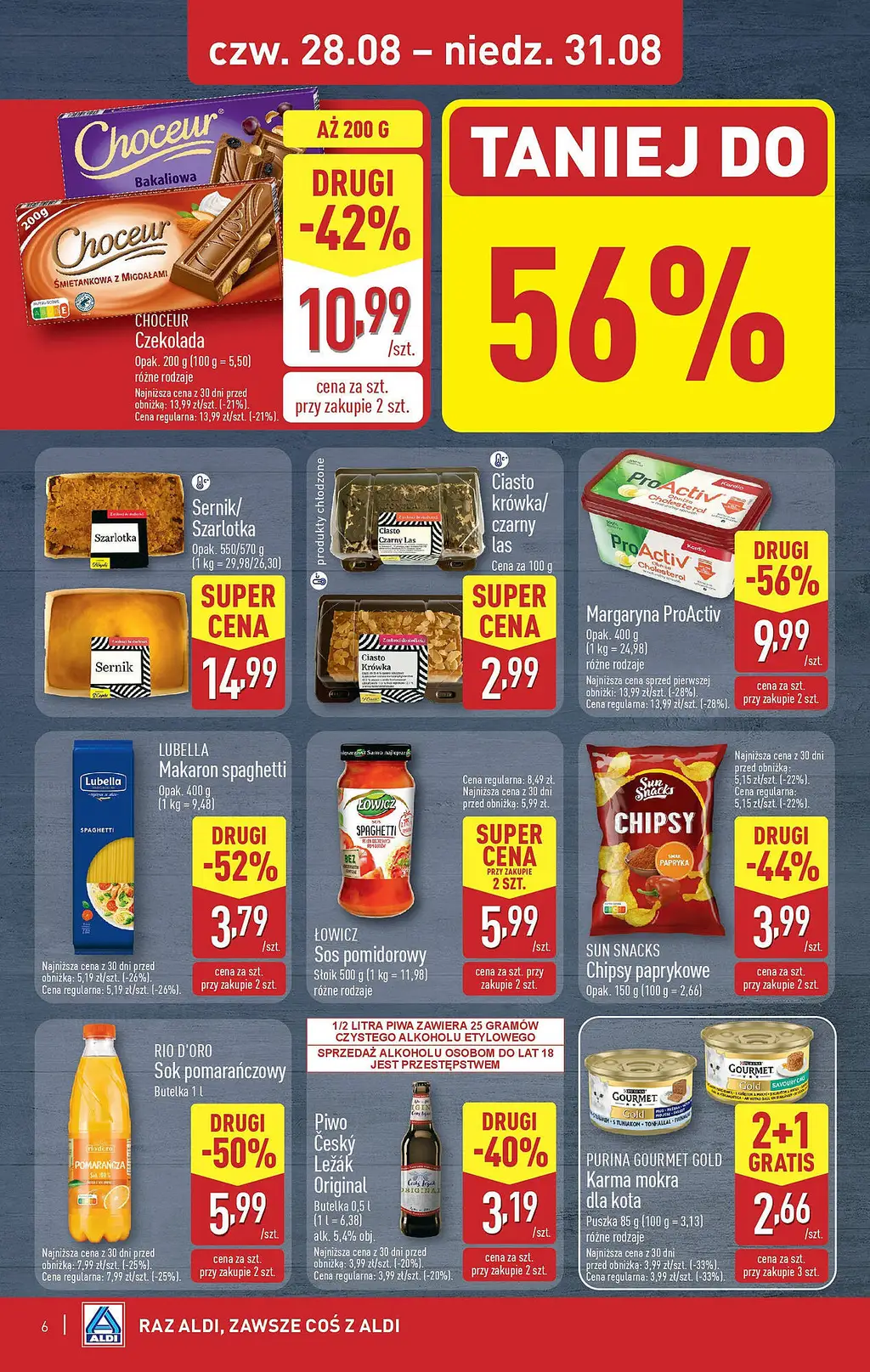 ALDI Gazetka od 28 sierpnia 2025 Weekendowe Super Ceny w Aldi - Strona 2