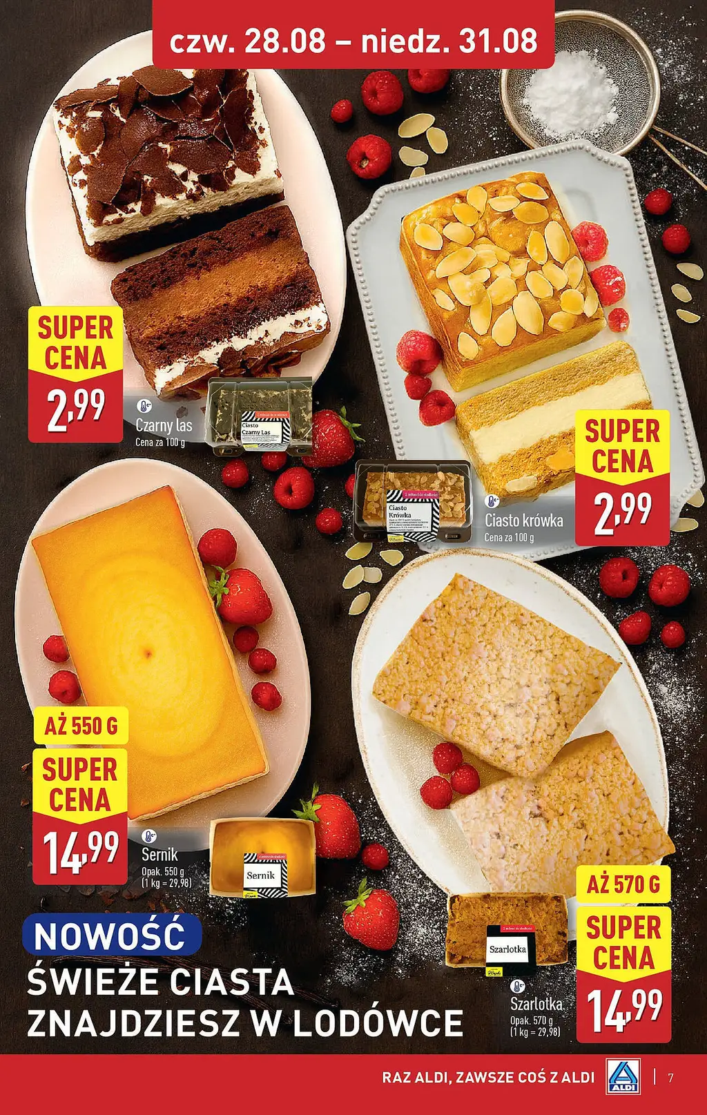 ALDI Gazetka od 28 sierpnia 2025 Weekendowe Super Ceny w Aldi - Strona 1