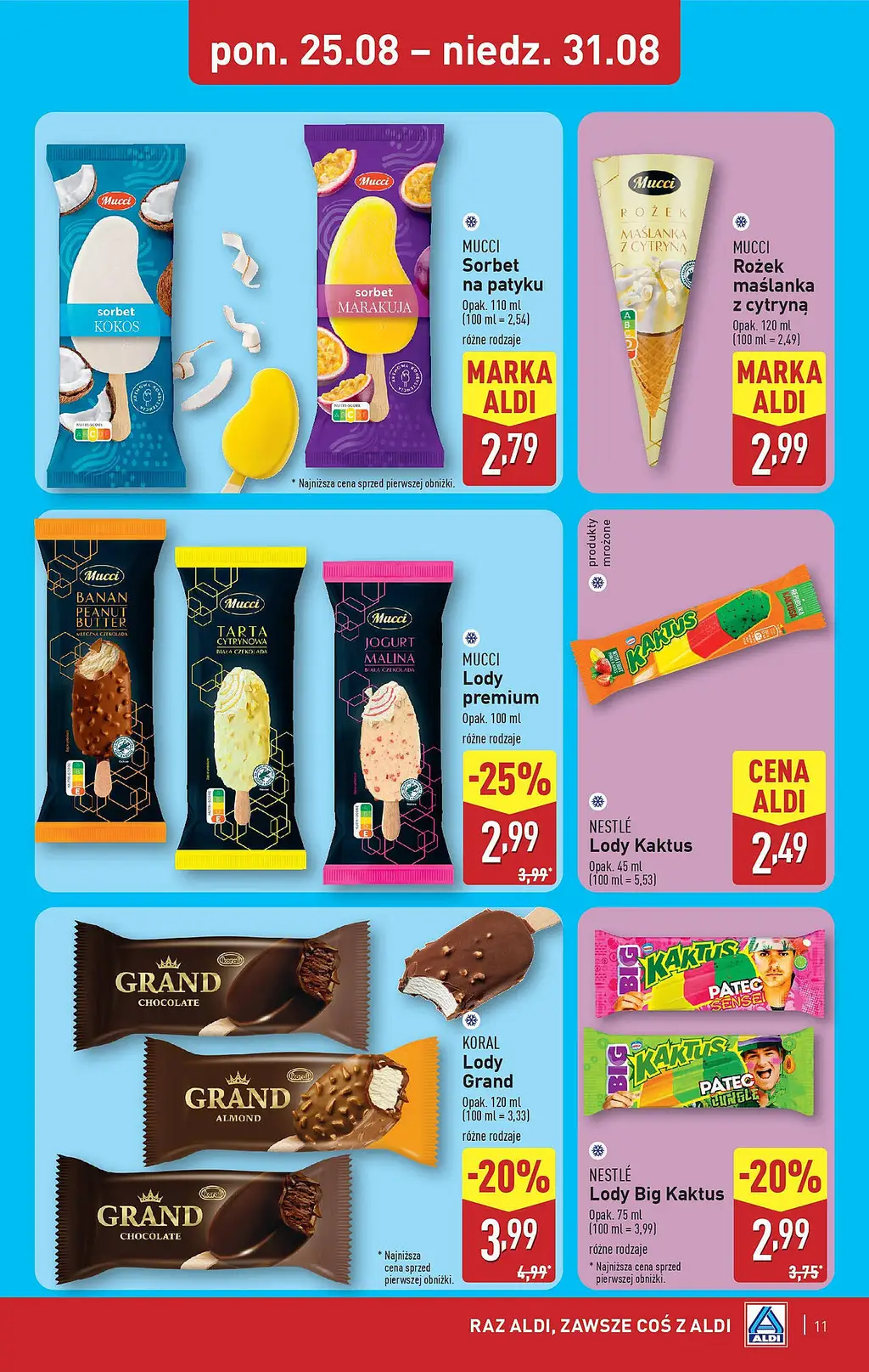 ALDI Gazetka od 28 sierpnia 2025 Weekendowe Super Ceny w Aldi - Strona 1