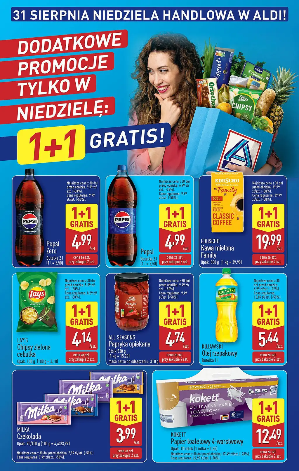 ALDI Gazetka od 28 sierpnia 2025 Weekendowe Super Ceny w Aldi - Strona 1