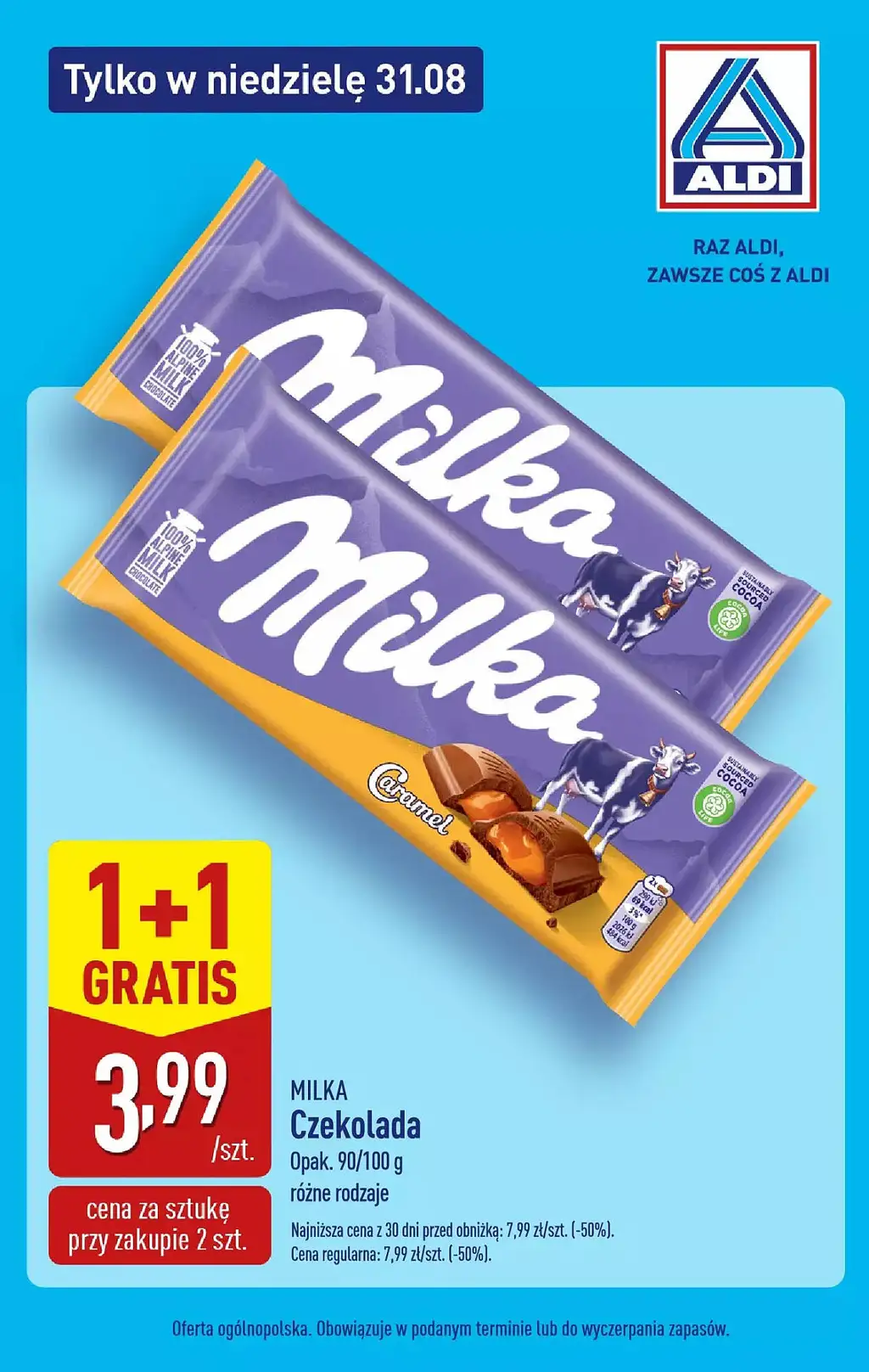 ALDI Gazetka od 31 sierpnia 2025 Niedziela Handlowa  - Strona 1