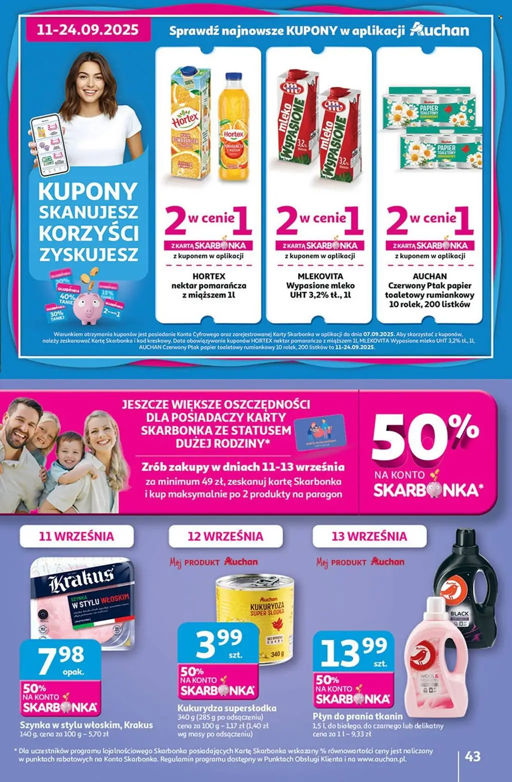 Auchan Gazetka od 11.09.2025 - Strona 1