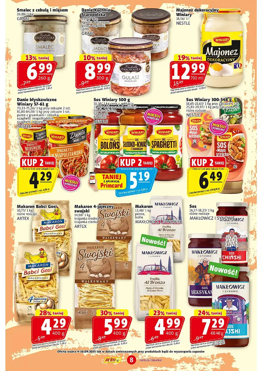 Prim Market Gazetka od 04.09.2025 - Strona 1