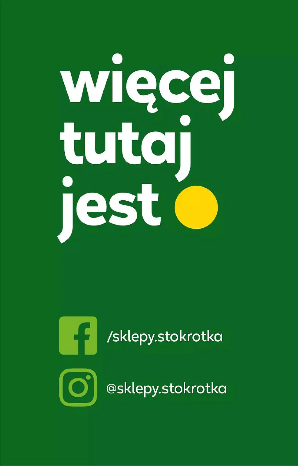 Stokrotka Gazetka od 04.09.2025 - Strona 1