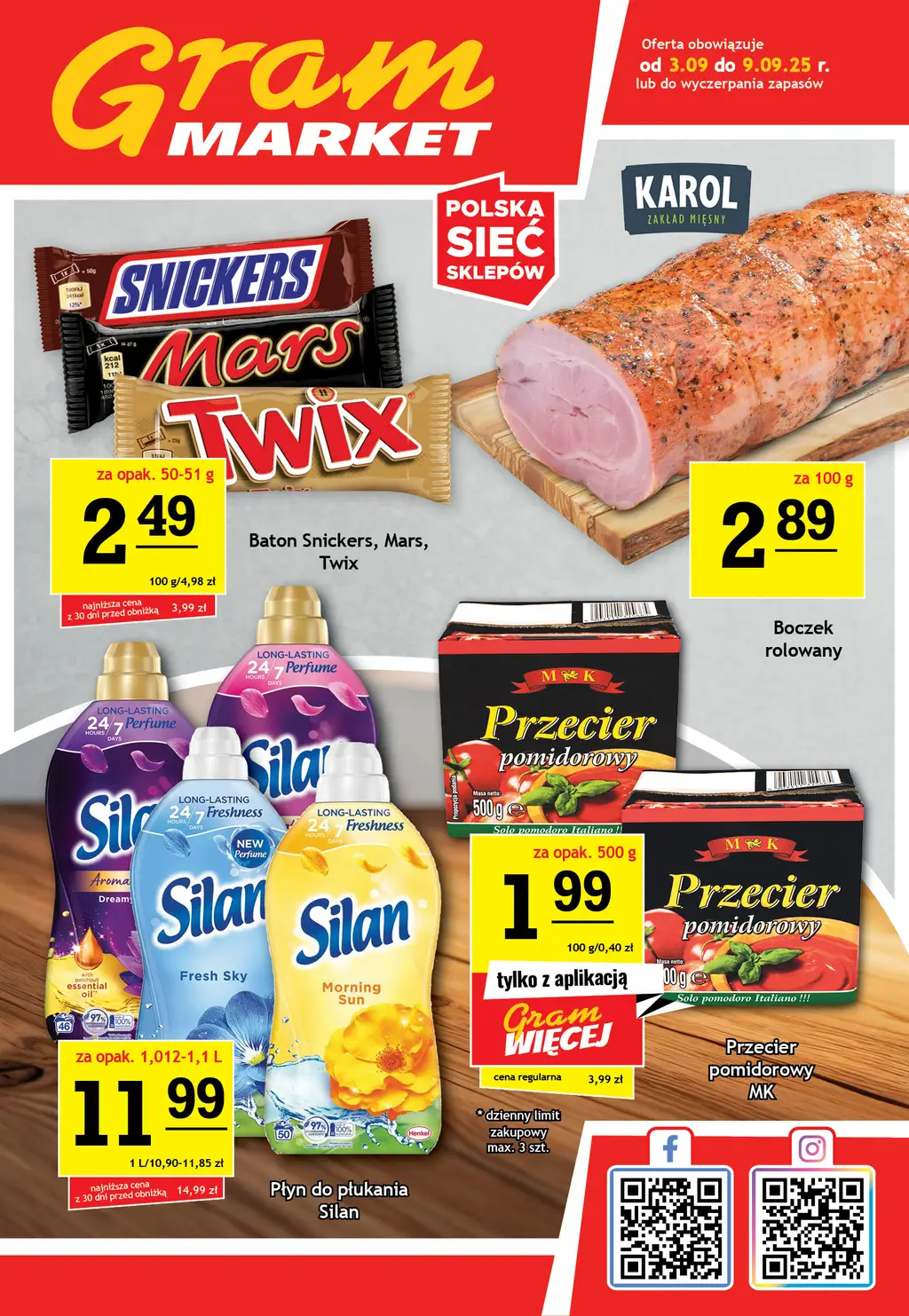 Gram Market Gazetka od 03.09.2025 - Strona 1
