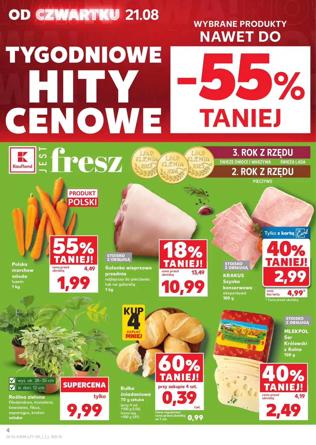 Kaufland Gazetka od 21.08.2025 (czwartek) - Strona 4