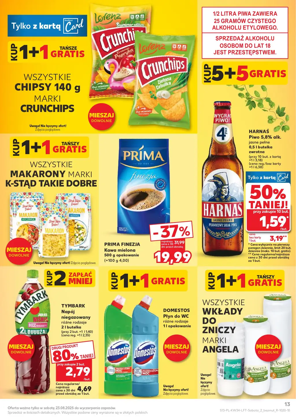 Kaufland Gazetka od 21.08.2025 (czwartek) - Strona 1