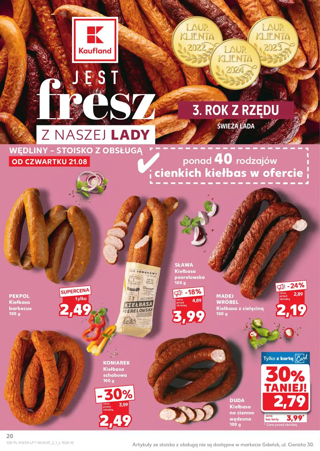 Kaufland Gazetka od 21.08.2025 (czwartek) - Strona 2