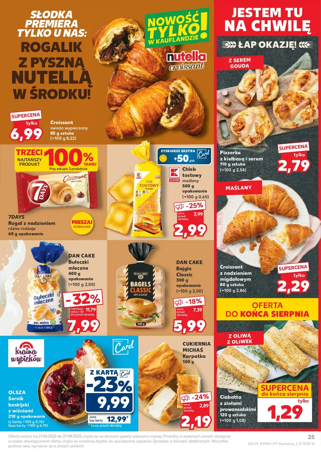 Kaufland Gazetka od 21.08.2025 (czwartek) - Strona 1