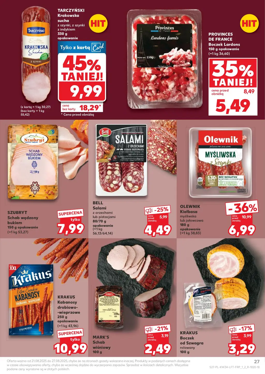 Kaufland Gazetka od 21.08.2025 (czwartek) - Strona 3