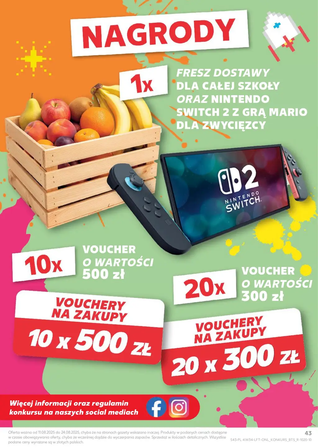 Kaufland Gazetka od 21.08.2025 (czwartek) - Strona 1