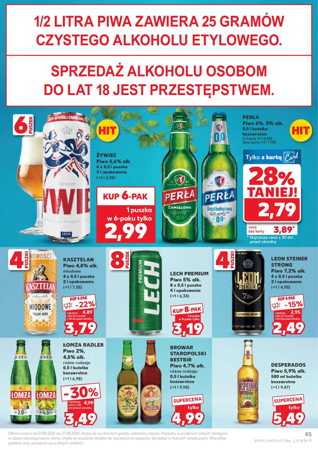 Kaufland Gazetka od 21.08.2025 (czwartek) - Strona 3