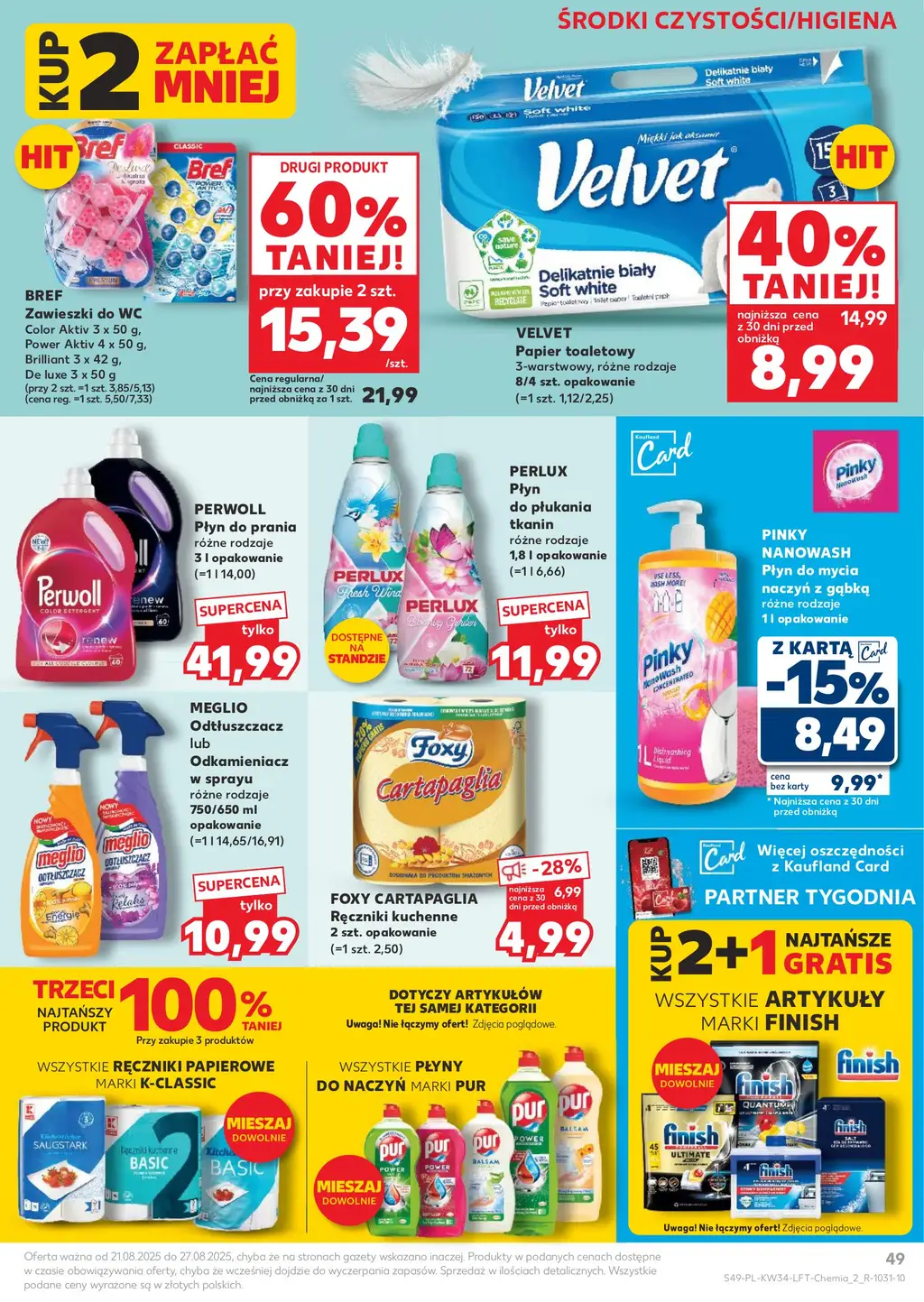 Kaufland Gazetka od 21.08.2025 (czwartek) - Strona 1