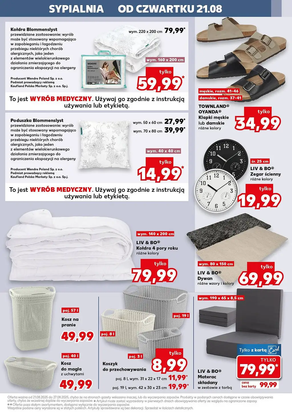 Kaufland Gazetka od 21 sierpnia 2025 Mega Okazje - Strona 1