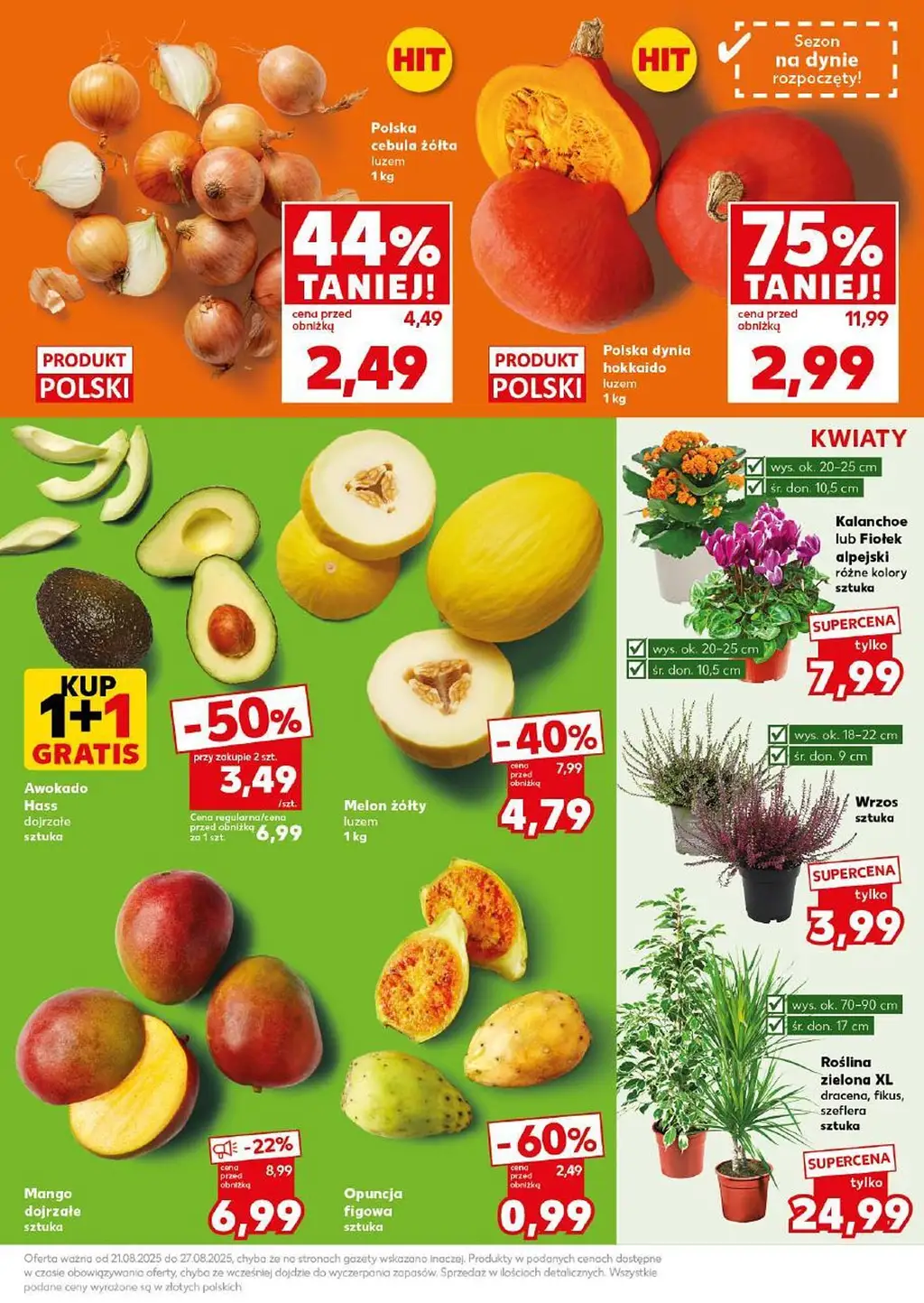 Kaufland Gazetka od 25 sierpnia 2025 - Strona 1