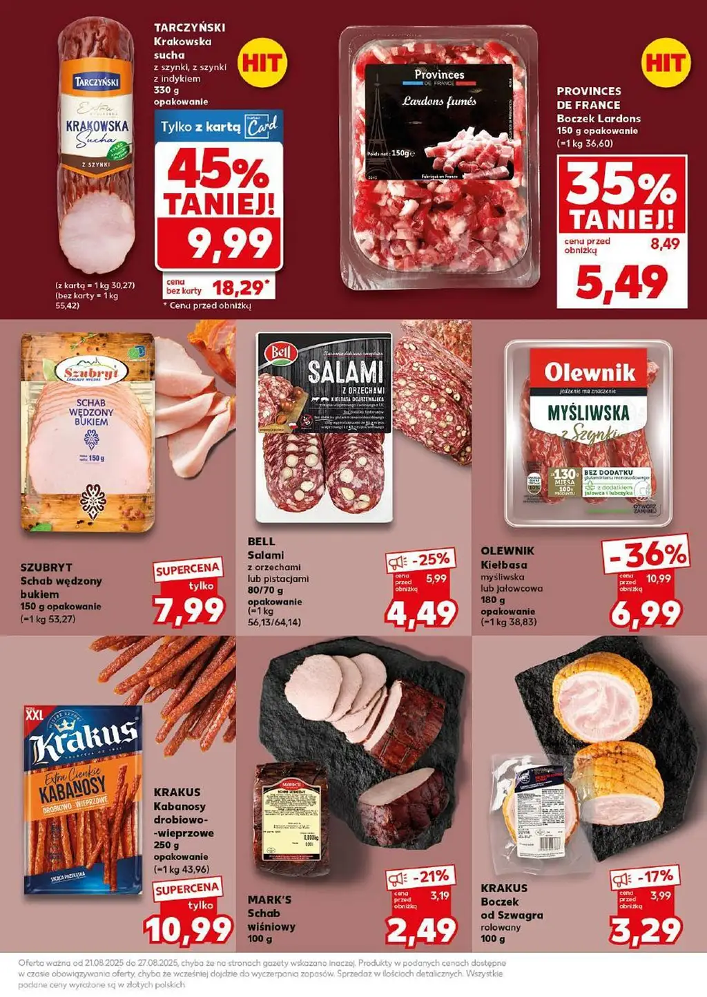 Kaufland Gazetka od 25 sierpnia 2025 - Strona 1
