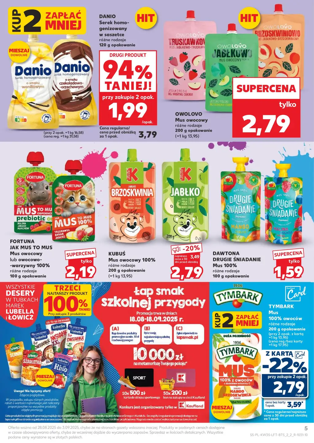 Kaufland Gazetka od 28.08.2025 (czwartek) - Strona 5
