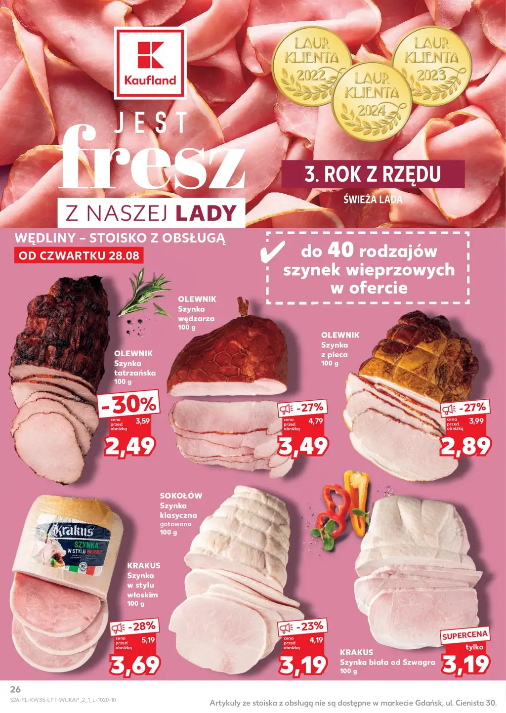 Kaufland Gazetka od 28.08.2025 (czwartek) - Strona 2