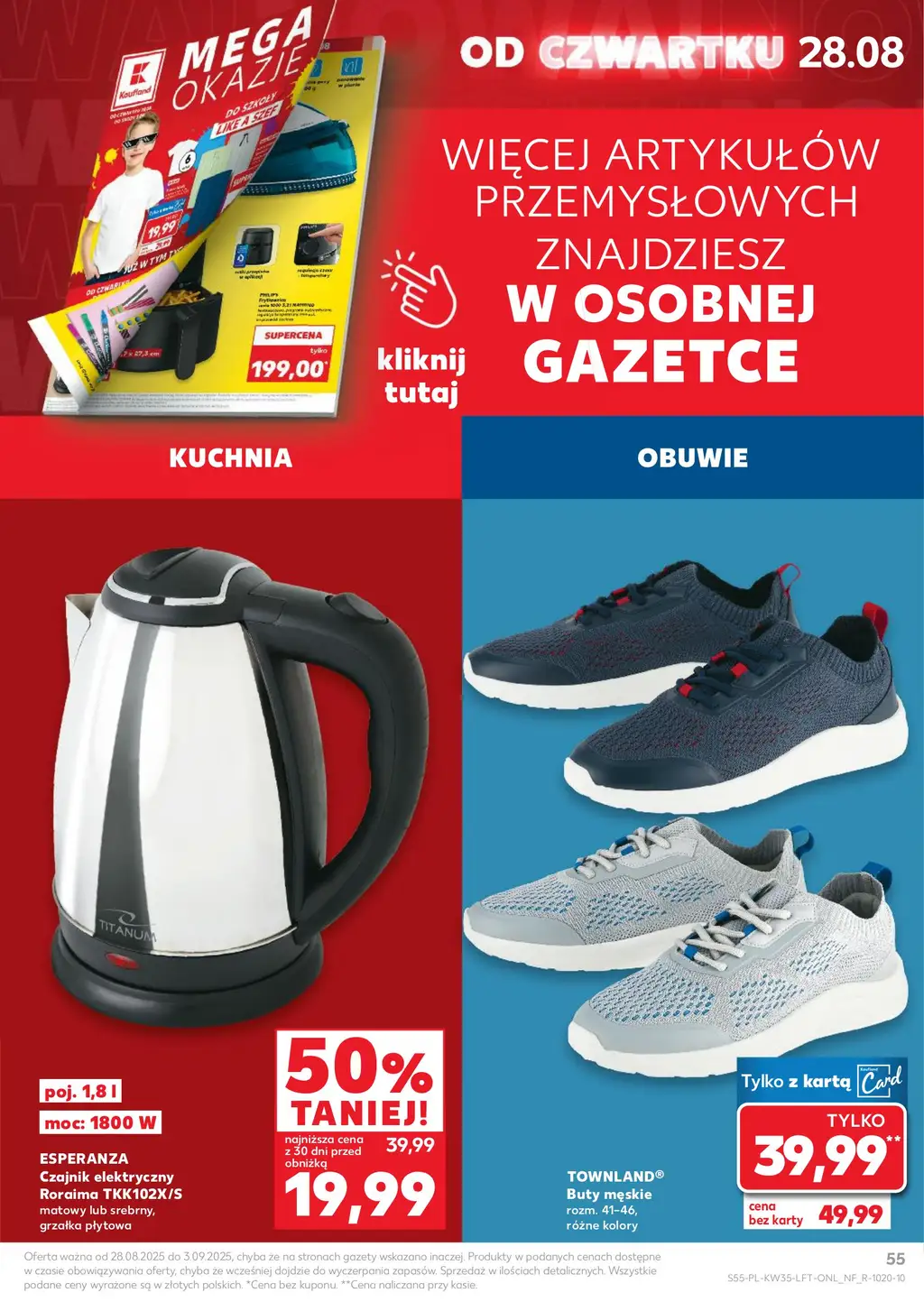 Kaufland Gazetka od 28.08.2025 (czwartek) - Strona 1