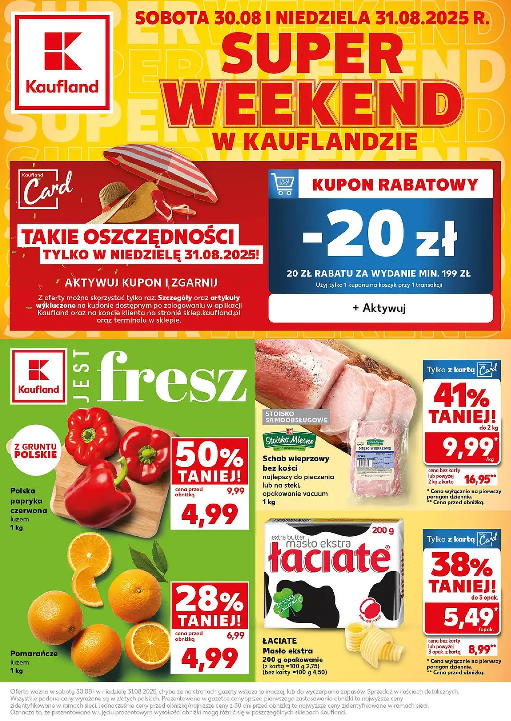 Kaufland Gazetka od 30 sierpnia 2025  - Strona 1