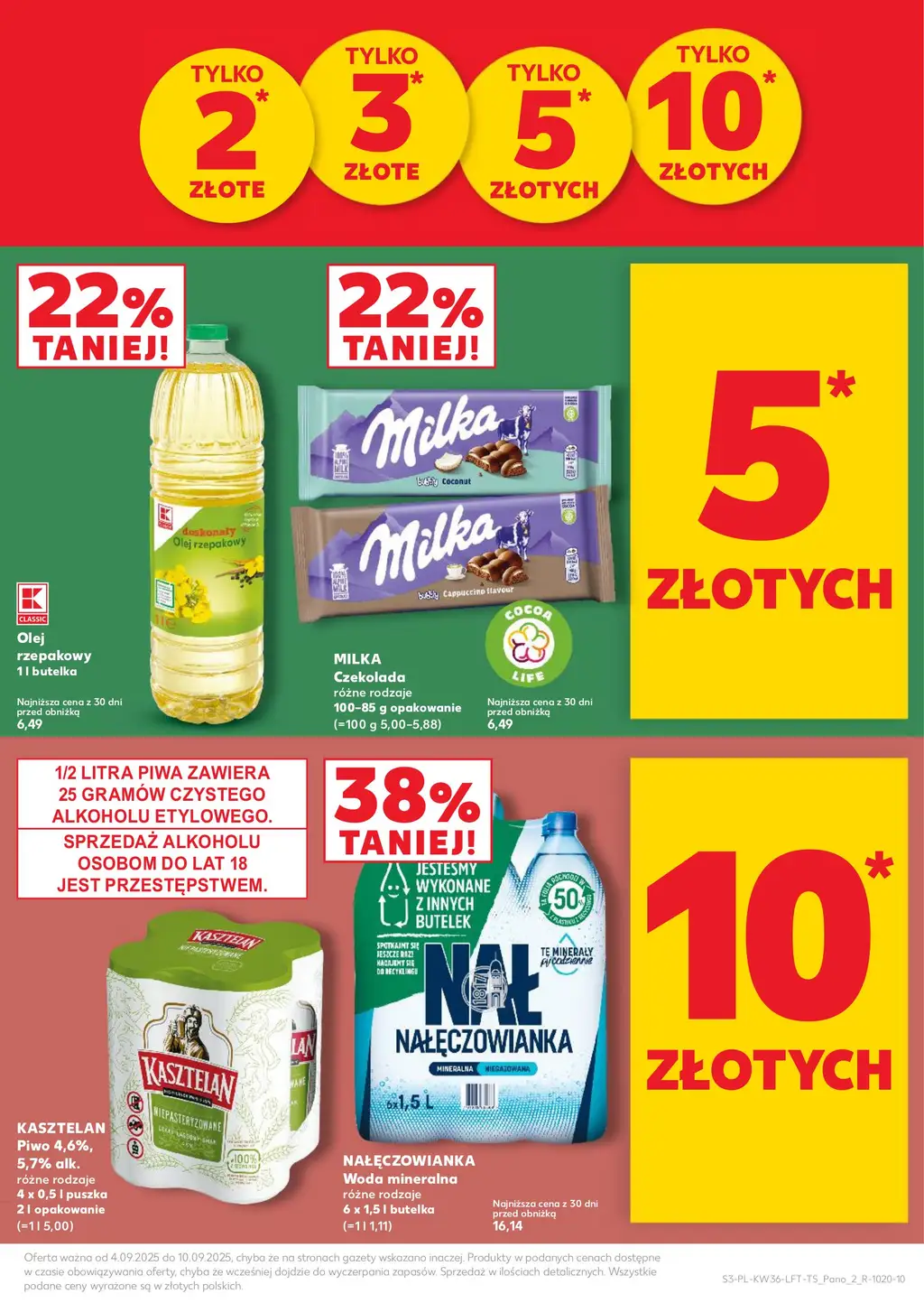 Kaufland Gazetka od 04.09.2025 (czwartek) - Strona 3