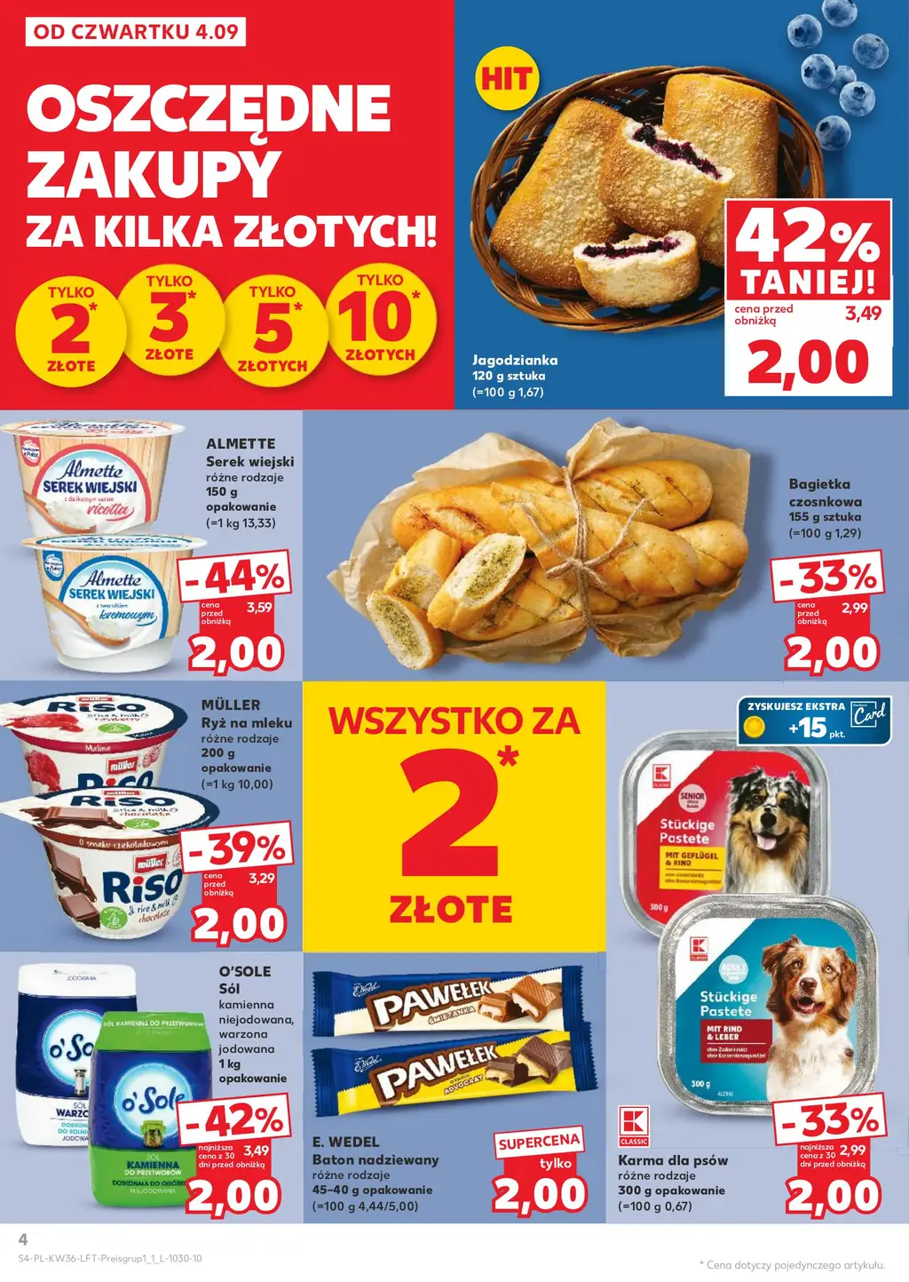 Kaufland Gazetka od 04.09.2025 (czwartek) - Strona 4