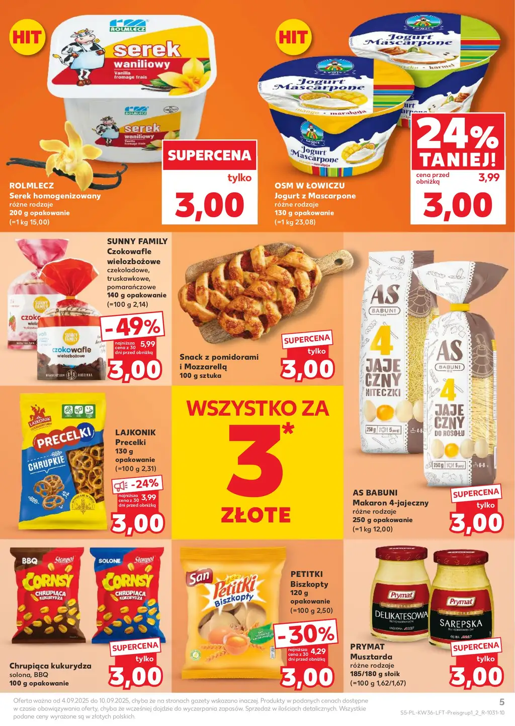 Kaufland Gazetka od 04.09.2025 (czwartek) - Strona 5