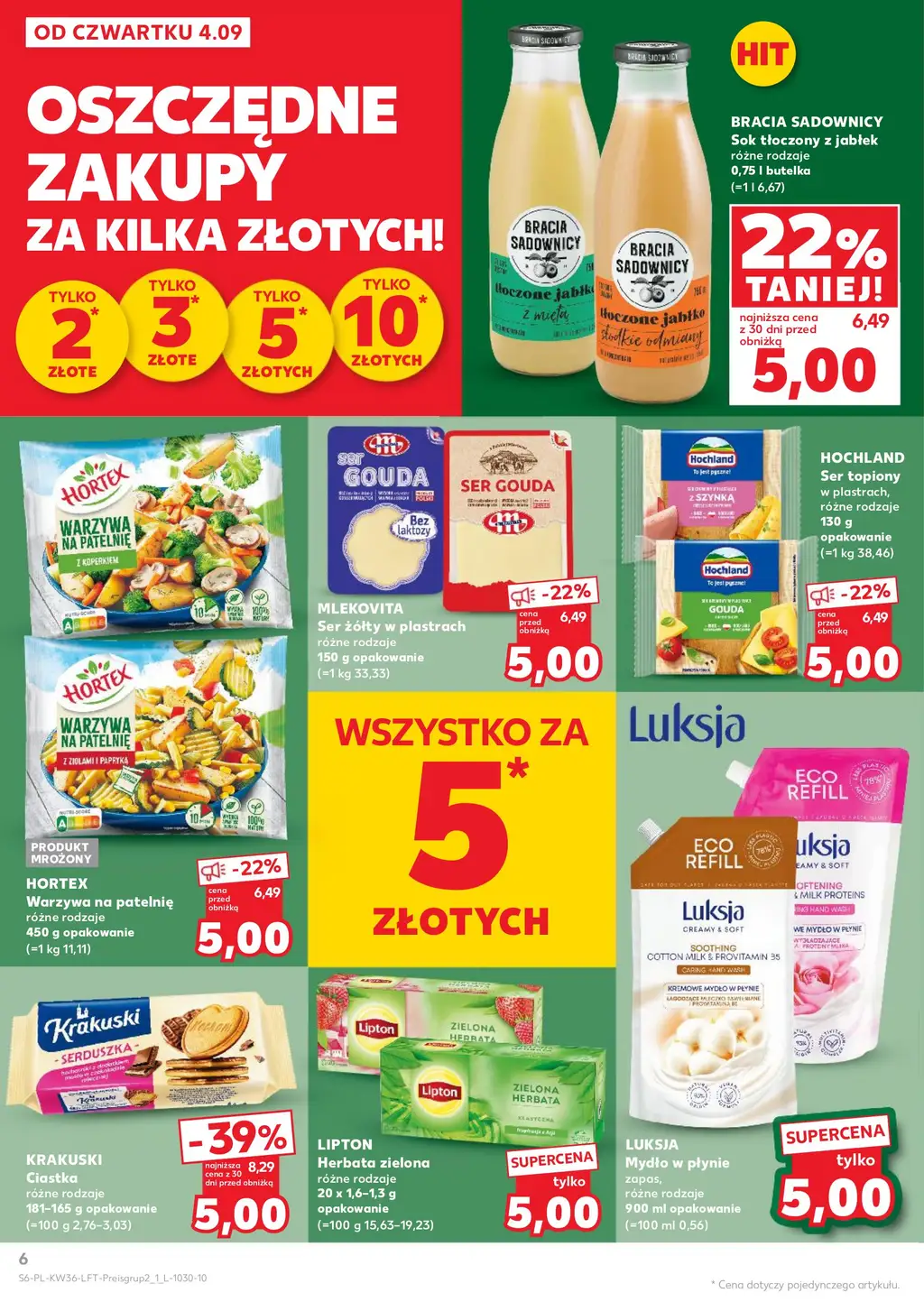 Kaufland Gazetka od 04.09.2025 (czwartek) - Strona 6