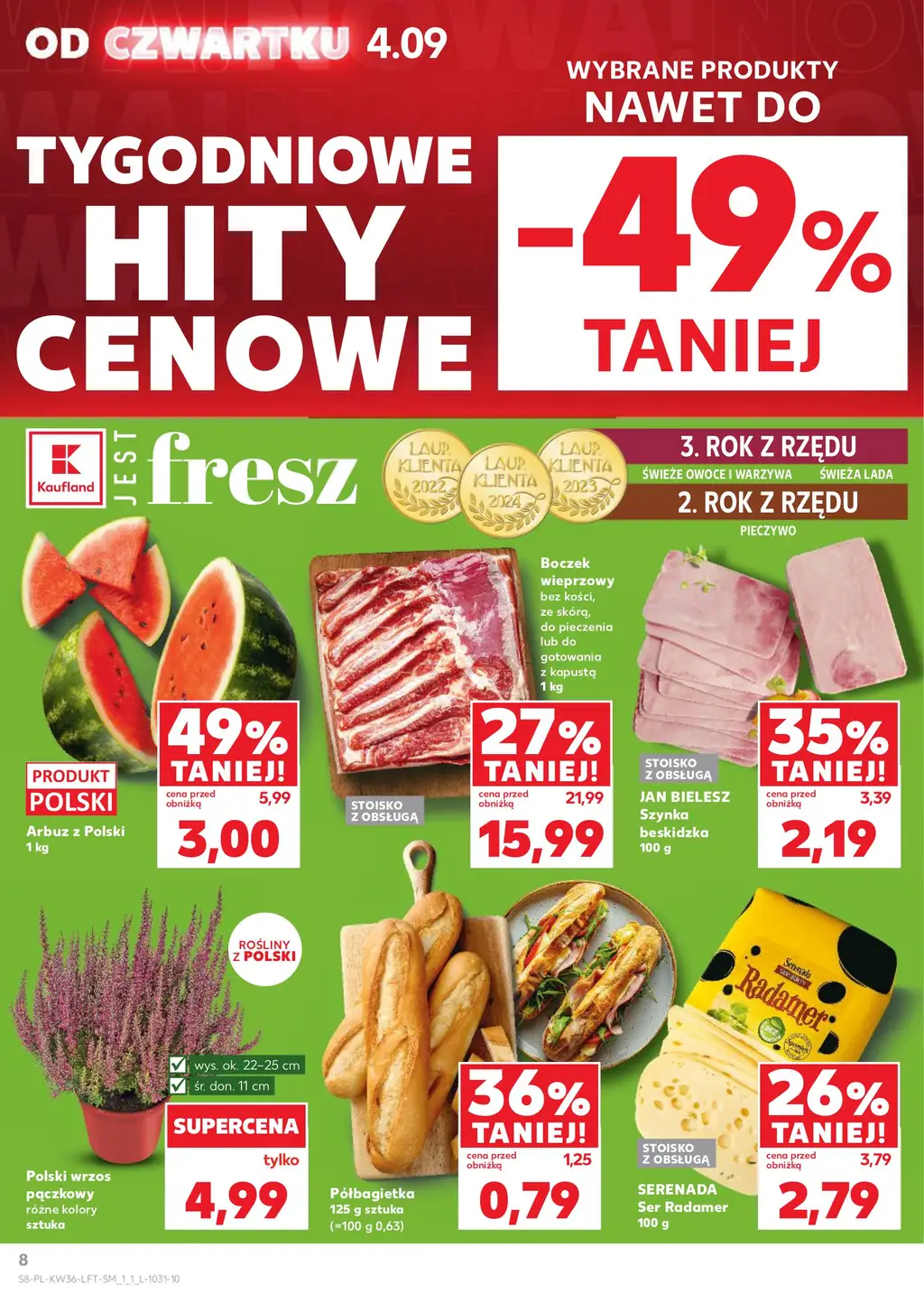 Kaufland Gazetka od 04.09.2025 (czwartek) - Strona 2