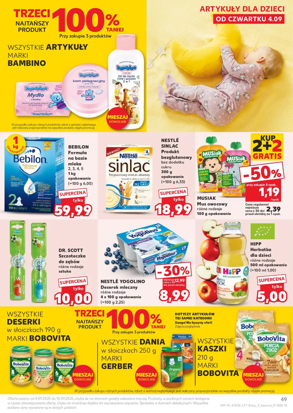 Kaufland Gazetka od 04.09.2025 (czwartek) - Strona 1